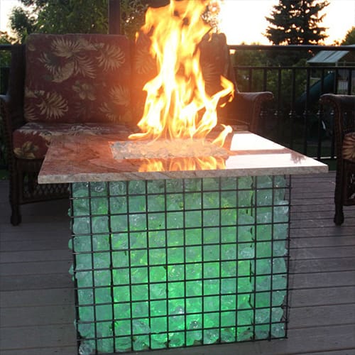 Gabion Fireplace Basket 24x24 preview 1